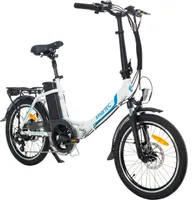 smartEC Camp-20D Falt Pedelec/E-Bike 20 Zoll matt Weiß