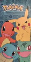 Nintendo Merchandising Pokémon Starter Handtuch Blau  Blau One Size