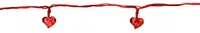 Best Season LED-Lichterkette "Heart-Battery"10tlg. 10 rote Herzen, rote LED, batterie, ca. 1,35 m, 726-11