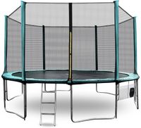 Aga SPORT PRO Trampolin 430 cm Dunkelgrün