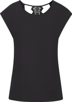 LASCANA Kurzarmshirt schwarz Größe 44/46