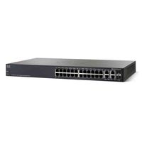 Cisco SG350-28-K9-EU Gigabit 28-Port Managed Switch (24x RJ-45, 2x RJ-45/SFP, 2x SFP)