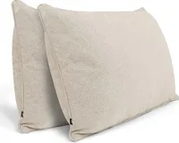 DYNMC you Sofakissen mit Füllung und Bezug, 2er-Set, 40 x 70 cm, mit viel Füllung, Vergleichssieger, , Rückenkissen