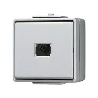 JUNG 633 W Elektryczny przełącznik przyciskowy Biały (633W)