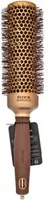 Olivia Garden Expert Blowout Shine Round Brush Wavy Bristles Gold & Brown 45 mm Haarbürste