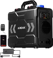 KROAK TB2 12V 24V 8KW 6L Auto-Standheizung, Werkzeugkasten Verbesserte Diesel Luft All-in-One Heizung, bluetooth App Steuerung mit Adapter