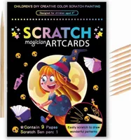 Stírací papír 9 listů Enchanted