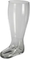 Out of the blue OOTB 78/7890 XXL-Bierglas-Stiefel, für circa 2 L, Glas, Transparent, 23.4 x 17.4 x 37.5 cm, 1 Einheiten