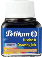 Pelikan Tusche A Inhalt: 10 ml im Glas Sepia (15)