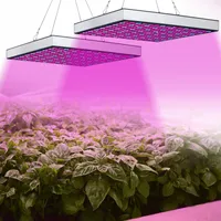 Jopassy 2x Pflanzenlampe LED Vollspektrum 15W 225LEDs Pflanzenlicht Pflanzenleuchte Wachstumslampe Grow Light für Zimmerpflanzen, Hydroponic, Indoor Seeding Veg Flower, Gemüse und Blumen