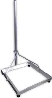 Balkonständer Aluminium 100 cm