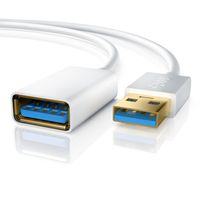 Primewire USB 3.0 Verlängerungs / Erweiterungs Kabel USB 3.0 TypA Buchse zu USB 3.0 TypA Stecker