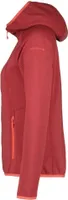 Icepeak Midlayer Berryville Jacke mit Kapuze für Damen, Farbe:Rot, Größe:S