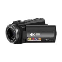 INF Camcorder 4K UHD / 48MP / 16x Zoom / Weitwinkelobjektiv / 32G SD-Karte /Mikrofon