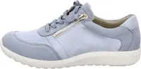 Waldläufer M-IRA Halbschuh, Denver Bronx Minileostretch, sky (hellblau),  OrthoTritt, Weite M 37