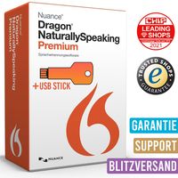 Nuance Dragon NaturallySpeaking 13 Premium mit USB | Windows