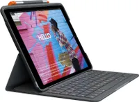 Logitech Slim Folio - QWERTY, UK Englisch, 1,8 cm, 1 mm, Apple, iPad (10th gen) Model: A2696, Grau | 920-011429