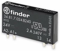 FINDER SSR-Relais 34.81,24 V-, 1xEIN, 2 A/230 V