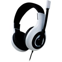 BigBen V1 PS5 drátová sluchátka s mikrofonem - bílá