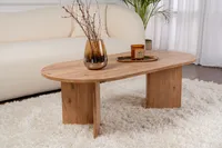 Skye Decor, Sable - Atlantic Pine, Couchtisch, Atlantische Kiefer, 100 % melaminbeschichtete Spanplatte, 119 x 60 x 39,8 cm
