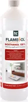 1 L FLAMBIOL® Bioethanol Hochrein 100 % in Flaschen für Edelstahl-Tisch-Kamine