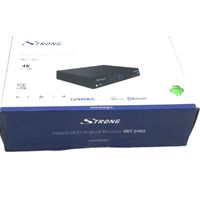 Strong SRT2402 Hybrid IP, DVBT2/C/S2/Cable Box 4K UHD, Farbe:Schwarz