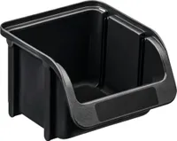 Sichtbox Hünersdorff Gr. 1 Kunststoff schwarz