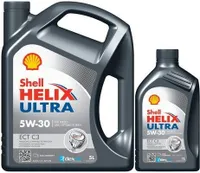 Shell Helix Ultra ECT C3 5W-30 5 Liter + 1 Liter GRATIS