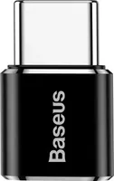 Baseus Adaptér Micro USB na USB typu C - černý
