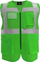 Korntex KXEXQ | Multifunkitons-Warnweste Mesh Multifunction Vest - Farbe: Green - Größe: L