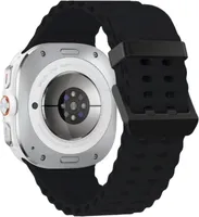 INF Samsung Watch 7 Ultra Silikon-Uhrenarmband Schwarz