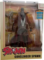 McFarlane Toys Gunslinger Spawn Actionfigur, 18 cm, bewegliche Gelenken + Sammelkarte, 90147
