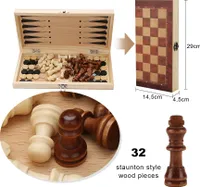 Fiqops šachová súprava stolové hry KOMPLETNÁ súprava šach cestovný šach backgammon drevo 29x29CM cestovný šach