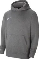 Nike Y Nk Flc Park20 Po Mikina S Kapucňou 071 Charcoal Heathr/White M