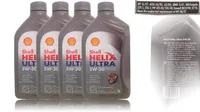 SHELL Helix ULTRA 5W-30 4x1 Liter