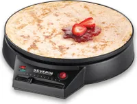 Crêpes Maker SEVERIN CM 2198 antihaft-beschichtete Pfanne Ø ca. 30 cm CM 2198 aus Kunststoff, schwarz Crepes Crepes Maker Crepesmaker Crepespfanne