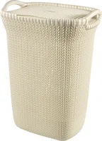 Curver KNIT Wäschebox, 57L, vers. Farben Farbe: Oasis white