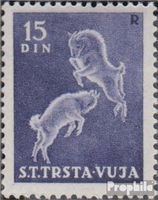 Briefmarken Triest - Zone B 1950 Mi 42 postfrisch Haustiere