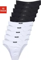 H.I.S. Slip 10 er-Pack schwarz, weiß Größe 8 (XXL)