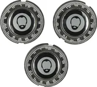 vhbw Rasierklingen kompatibel mit Philips HQ7325, PT710, PT721, PT725, PT715, HQ7380, PT720, HQ7340, HQ7360, HQ7390 Rasierer - Ersatzklingen, 3 Stück