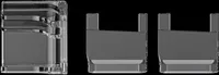 INF Stojan pro PS5 Slim/Pro Digital Edition (sada 3 kusů)