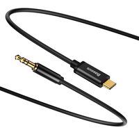 Kabel Baseus Yiven Usb-C - Jack 3,5Mm Audio 1.2M Black