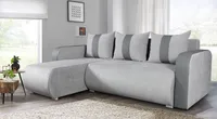 Ecksofa Rino mit Schlaffunktion und Bettkasten - L-Form Couch, Polsterecke, Couchgarnitur, Eckcouch, Sofa, Sofagarnitur (Enjoy 21 + Cayenne 1118)