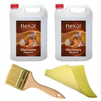 Lněný olej na dřevo 10l Flexol ochrana přírody