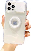 Hülle kameraschutz kompatibel mit iPhone 11,[mit 360 Grad Ring Ständer ] Silikon Schutzhülle mit Camera Slider Abdeckung Stoßfest Handyhülle Kratzfest Cover für iPhone 11