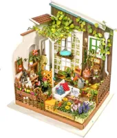 ROBOTIME Rolife DYI House: der Miller-Garten mit LED-Beleuchtung