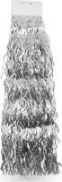 Lametta für Advent & Weihnachten als Deko & Dekoration (Silber)