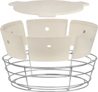 BBQ-Toro Universal flexibles Kochsystem Kugelgrill, Räucherbox Kit für Ø 57cm Kugelgrill