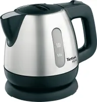 Tefal Mini-Wasserkocher BI8125 Edelstahl silber/schwarz