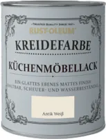 Rust-Oleum 750 ml Kreidefarbe Küchenmöbellack Antik Weiß